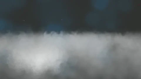 Lightning in Line Formation with More Clouds, Meteor &amp; Blue Effects:  Loop Video stock 147403607