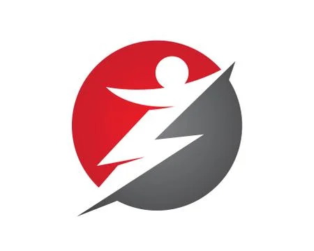 Lightning Logo Template Stock Illustration