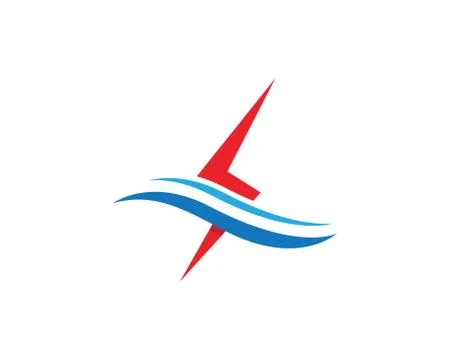 Lightning Logo Template Stock Illustration
