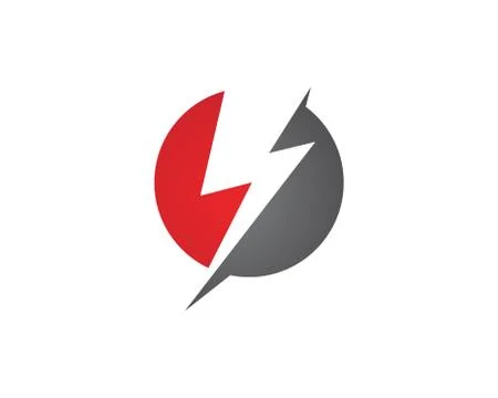 Lightning Logo Template Stock Illustration