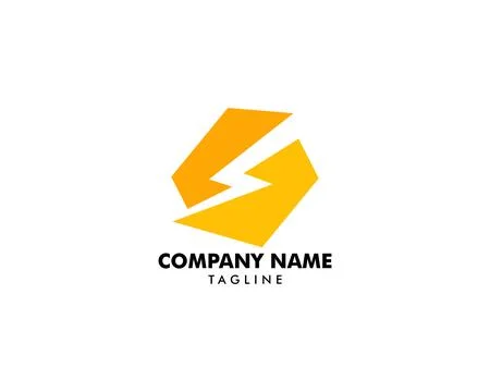 Lightning Logo Template vector icon illustration design Stock Illustration