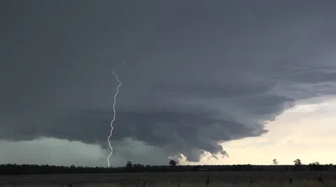 Lightning Moree 06 Stock Footage 50126485