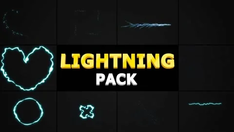 Lightning Pack | After Effects After Effects stock