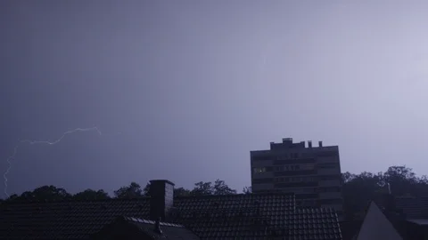 Lightning package 8 | Dramatic powerful sequences of thunder lightning Stock Footage 116272820