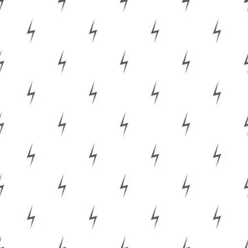 Lightning pattern seamless Stock Illustration
