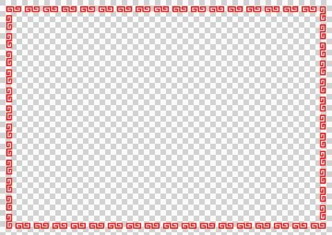 Lightning pattern, swirl frame background of Chinese concept Illustrazione stock