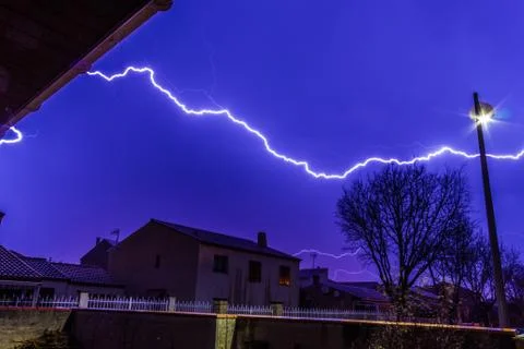 Lightning Foto stock