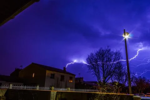 Lightning Foto stock