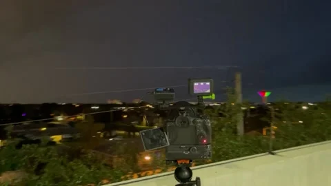 Lightning photography Stock Footage 180504069