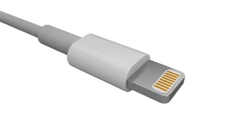 Lightning plug Ilustración de archivo