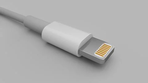 Lightning plug Illustrazione stock