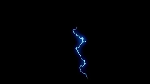 Lightning power overlay on green screen, Electric lightning, bolt strikes Vídeos de archivo 334989381