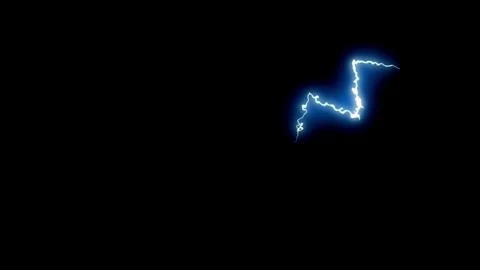 Lightning power overlay on green screen, Electric lightning, bolt strikes Vídeos de archivo 334989488