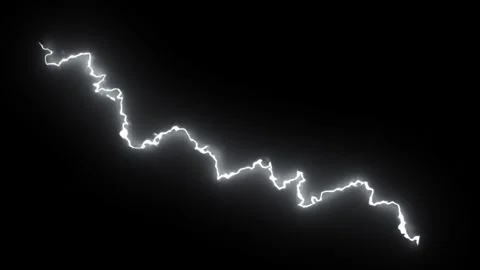 Lightning power overlay on green screen, Electric lightning, bolt strikes Vídeos de archivo 334991300