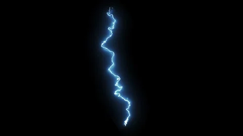 Lightning power overlay on green screen, Electric lightning, bolt strikes Vídeos de archivo 334991746