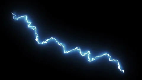 Lightning power overlay on green screen, Electric lightning, bolt strikes Vídeos de archivo 334991765