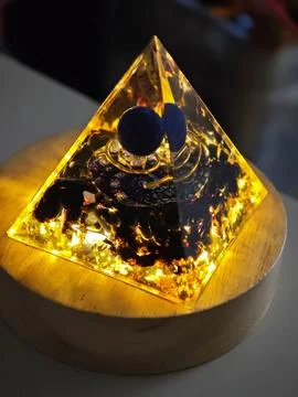 Lightning Pyramid Fotos de archivo