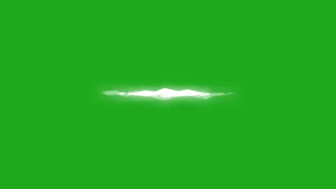 Lightning ray motion graphics with green screen background Stock Footage 277107497