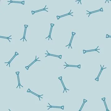 Lightning rod electrical engineer line seamless pattern Stockillustratie