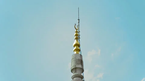 Lightning rod Stock Footage 27453325