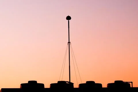 Lightning rod Stock Photos