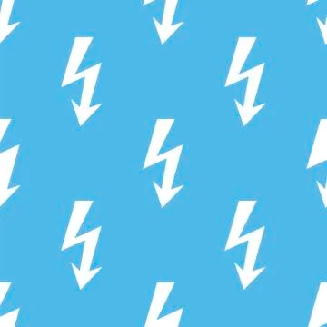 Lightning seamless pattern イラスト素材