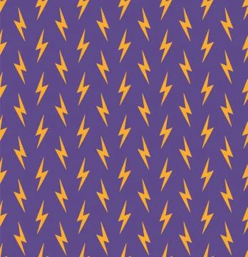 Lightning seamless pattern Illustrazione stock