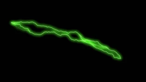 Lightning sequence in black background Stock-Footage 170649711