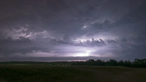 Lightning Show Stock Footage 219719628