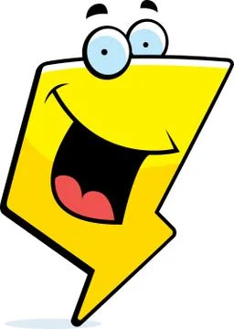 Lightning Smiling Stock Illustration