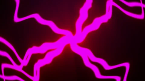 Lightning spread with radiant electric particles, ideal for broadcast graphics Stock Footage 339752793
