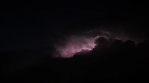 Lightning Storm 4K Stock Footage