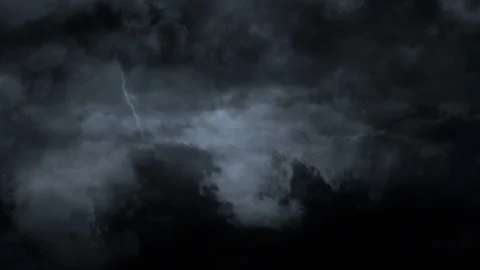 Lightning Storm Animation Background Stock-Footage 91301925
