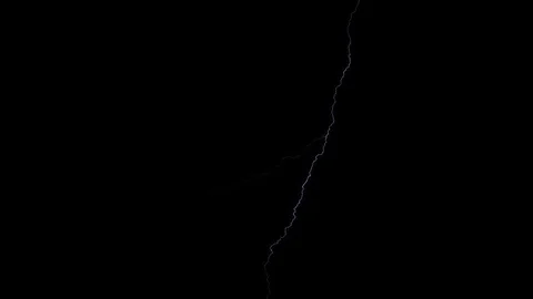 Lightning Storm Animation Background Stock Footage 94276354