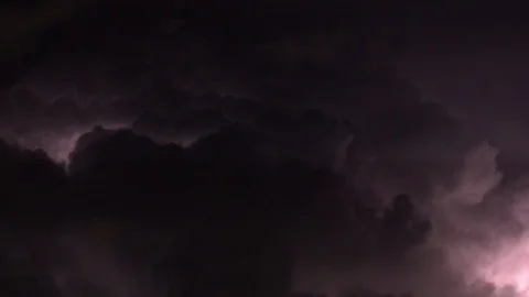 Lightning Storm in Australia - Tighter Stock Footage 127060886