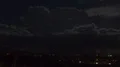 lightning storm cell under the moon time lapse medium HD 동영상