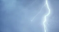 Lightning In Storm Clouds Stock Footage