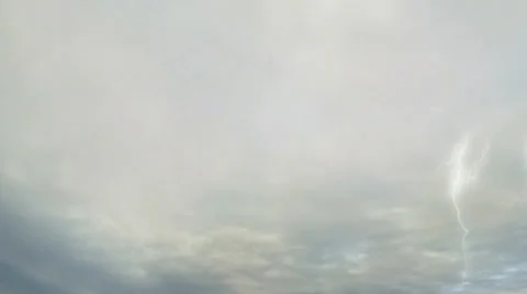 Lightning In Storm Clouds Видео 34977028