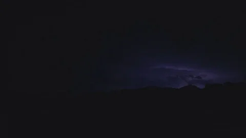 Lightning Storm east sussex Stock Footage