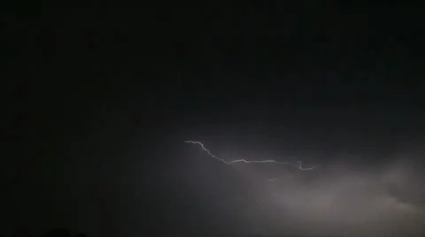 Lightning storm 库存影片 11288821