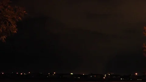 Lightning Storm with Multiple Strikes Video stock 81414533