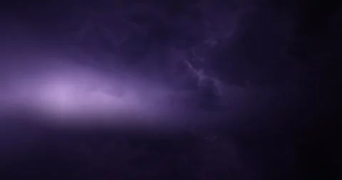 Lightning storm in the night sky Stock Footage 273505262