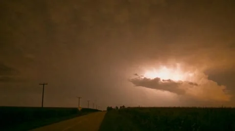 Lightning Storm Timelapse 動画素材 49238659
