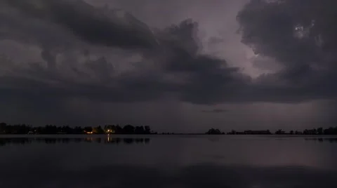 Lightning Storm Timelapse Vidéo 49689145