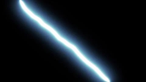 Lightning Storm Transition Overlay on Black Background Seamless 4K Loop Stock Footage 341609075