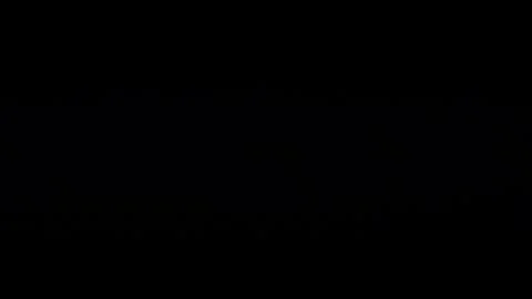 Lightning Streaks Across the Sky in a Thunder-Filled Night Stock Footage 308952302