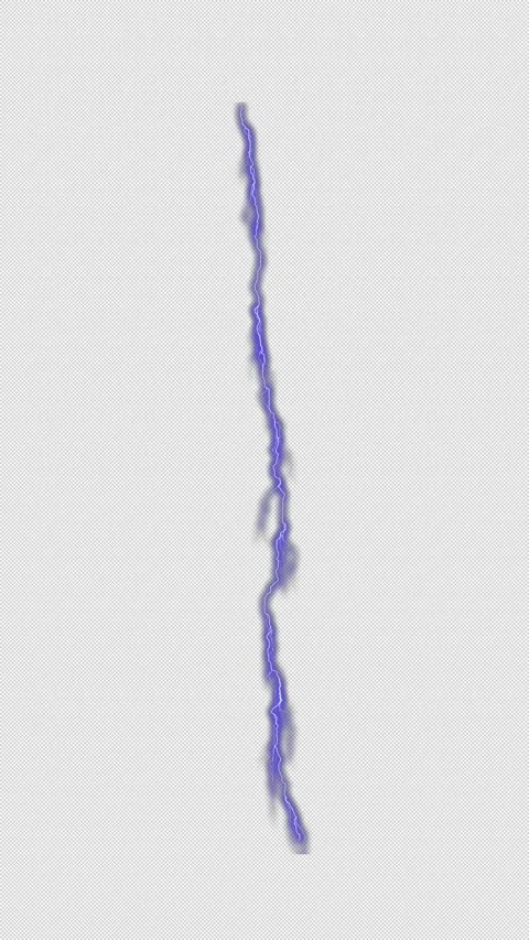 Lightning Strike Effect Seamless Loop Stock Footage 280307712