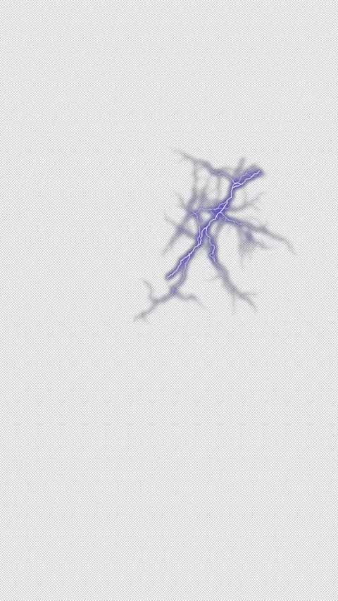 Lightning Strike Effect Seamless Loop 5 Stock Footage 280308986