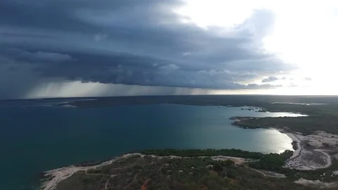 Lightning Strike Stock Footage 96355895