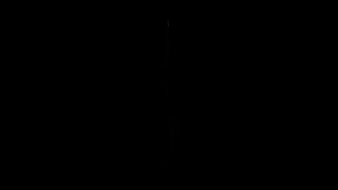Lightning Strike Forked Thunderbolt Sudden Flash VFX Overlay On Black Screen Stock Footage 339081174